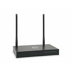 LevelOne WAP-6117 point d'accès réseaux locaux sans fil Connexion Ethernet, supportant l'alimentation via ce port [PoE] Noir 300 Mbit/s (LevelOne N300 PoE Wireless Access Point; Controller Managed [2Years warranty]) 