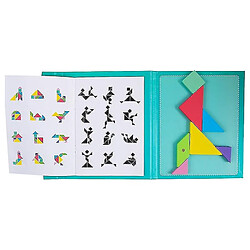 Avis Universal Casse-tête magnétique puzzle tangram pensée entraînement jeu bébé apprentissage éducation jouets en bois