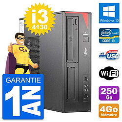 PC Fujitsu Esprimo E520 DT Intel i3-4130 RAM 4Go Disque 250Go Windows 10 Wifi - Occasion