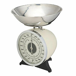 Kitchen Craft Classic Collection Balance de cuisine mécanique Émail Crème 2 kg