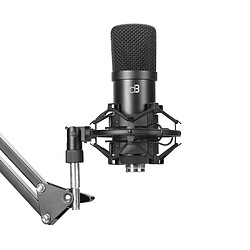 Dynabass Kit Microphone à Condensateur Et Bras De Suspension Mic500