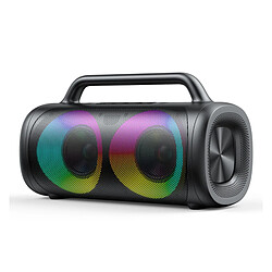 Yonis Enceinte Bluetooth 40W Avec Lumière RGB Autonomie 6H Chargement 4H