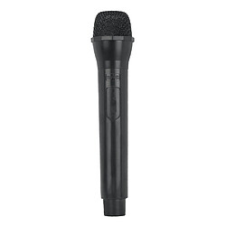 Accessoires De Microphone Sans Fil En Plastique Artificiel Fake Mic Toy Handheld Black pas cher