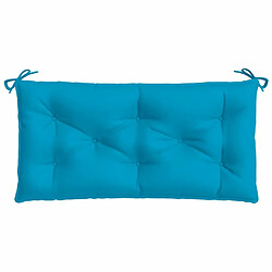 Acheter Maison Chic Coussin Confort | pouf | Coussin de banc de jardin bleu clair 100x50x7 cm tissu oxford -GKD86558