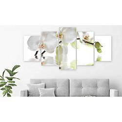 Paris Prix Tableau Imprimé 5 Panneaux Wonderful Orchid Wide 100 x 200 cm