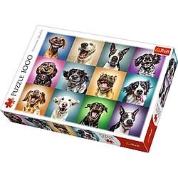 trefl- Puzzle modèle Chiens 1000 pièces, 10462, Multicolore 