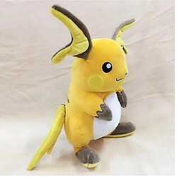 Universal Original Raichu Plush Toy Doll(Jaune) 