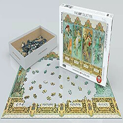 Avis Eurographics Quatre Saisons par Alphonse Maria Mucha (1000 piAces) Puzzle