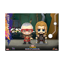 Hot Toys Thor : Ragnarok - Figurines Cosbaby (S) Stan Lee & Thor 10 cm