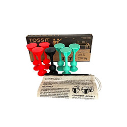 Jeu d adresse Gigamic Tossit Rouge et Cyan