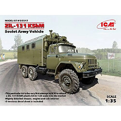 Icm Maquette Camion Zil-131 Kshm, Soviet Army Vehicle