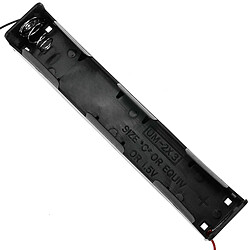 Bematik Battery compartment. Porte-pile plat pour 3 piles LR14 R14 1.5V C C