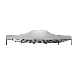 Mobili Rebecca Housse de Remplacement Gazebo Blanc Polyester Oxford 800D 3x4.5 