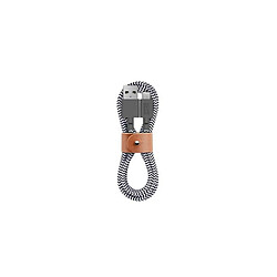 Câble ceinture Native Union USB A vers USB C Zebra 1,2m 