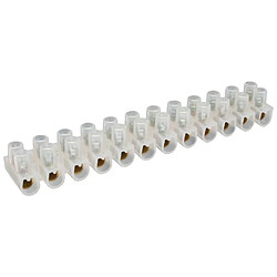 Bornier InLine® 16mm² 24 ports transparent 10 pièces