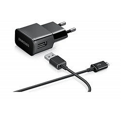 SAMSUNG Chargeur secteur Original 2A Micro USB - noir 