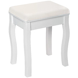 Tectake Tabouret pour coiffeuse