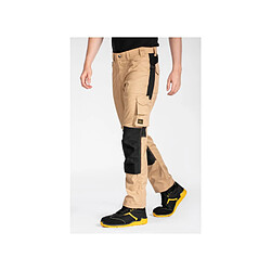 Pantalon de travail normé RICA LEWIS - Homme - Taille 38 - Multi poches - Coupe droite - Beige - MOBILON