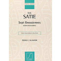 Salabert Gnossiennes (7)-Coll.Archives Satie - Piano