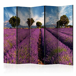 Paris Prix Paravent 5 Volets Lavender Field in Provence, France 172x225cm 