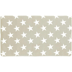 Tapis de baignoire Stella taupe 70 x 40 cm 