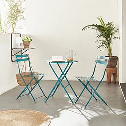 Ensemble table & chaises