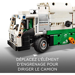 Acheter LEGO TECHNIC LEGO® Technic 42167 Mack® LR Electric Camion poubelle