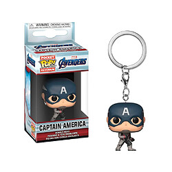 FUNKO - Porte-clés Pocket POP Marvel Avengers Endgame Captain America