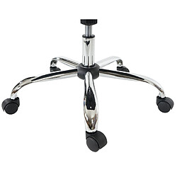 Decoshop26 Chaise fauteuil de bureau sur roulettes ergonomique pivotant en tissu synthétique noir 04_0001897 pas cher