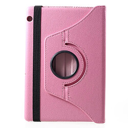 Etui en PU rose pour votre Huawei MediaPad T5 10 