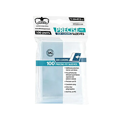 Ultimate Guard - 100 pochettes Side Loading Precise Fit Sleeves format japonais Transparent