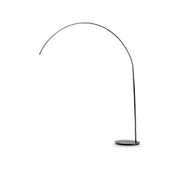 Ideal Lux Lampadaire Arc Noir Mat Matériau : MétalColoris : Noir matNombre d'ampoules : 1Type d'ampoule : E27Puissance max par ampoule (W) : 60Ampoules incluses : NonIP : 20Hauteur en Cm : 228Longueur e