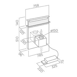 Avis Hotte plan de travail 90cm 680m³/h inox - prf0120979 - ELICA