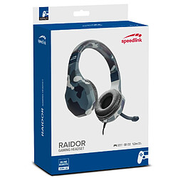 Acheter Speedlink Casque gaming RAIDOR Bleu Stereo pour PC, PS5, PS4, Xbox Series, Switch