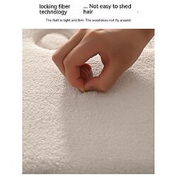 LUUCOZK Tapis de bain antidérapants absorbants à séchage rapide pour salle de bain - blanc-40 x 60cm