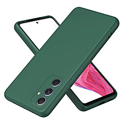 Htdmobiles Coque pour Samsung Galaxy A55 5G - housse etui silicone gel fine + film ecran - VERT 