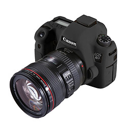 Wewoo étui de protection appareil photo en silicone souple pour Canon EOS 6D (Noir)