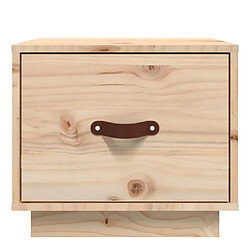 Acheter vidaXL Table de chevet 40x34x35 cm Bois de pin solide