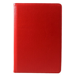 Etui en PU rouge pour votre Huawei MediaPad T5 10