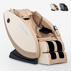 Bodyline - Healt And Massage Fauteuil de massage professionnel Zero Gravity 3D inclinable chauffant Daya, Couleur: Or