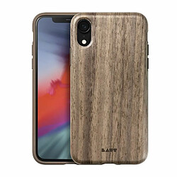 Laut PINNACLE - Coque pour iPhone XR en bois naturel (Noyer) 