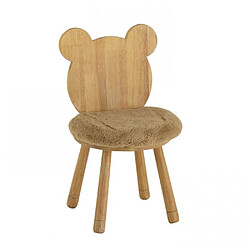 Inside 75 Chaise en bois ZAZA ourson