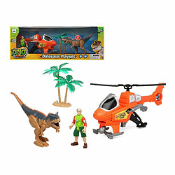 BigBuy Fun Jeu de Véhicules Dino Walkers 47 x 17 cm