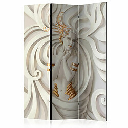 Paris Prix Paravent 3 Volets Goddess in Gold 135x172cm