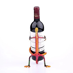 Avis Wewoo Rangement de Cuisine Gecko Porte-Vin Etagère À Vin En Métal Sculpture Pratique Décoration La Maison Intérieur Artisanat