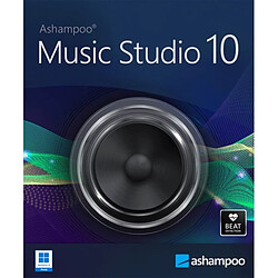 Ashampoo Music Studio 10 - Licences perpétuelle - 1 poste - A télécharger 