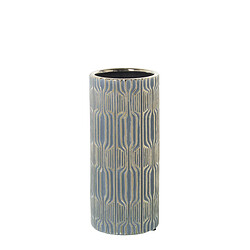 Vase Alexandra House Living Gris Céramique 12 x 26 cm