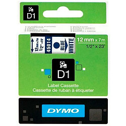 Ruban Laminé pour Etiqueteuses Dymo D1 45014 LabelManager™ Bleu Blanc 12 mm Noir (5 Unités)