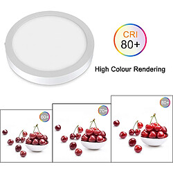 Avis Universal Plafonnier moderne rond 24W LED équivalent à une ampoule 150W, 300mm, 2000lm, AC220-240V, lumière du jour blanc 6000K, plafonnier LED