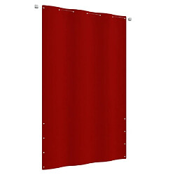 vidaXL Écran de balcon Rouge 140x240 cm Tissu Oxford